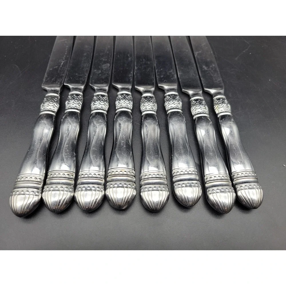 8 Dinner Knives Southern Living SL GALLERY Stainless 9 1/4